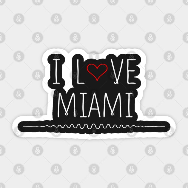 Miami Love Sticker by designspeak